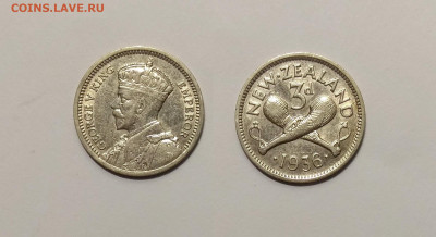Новая Зеландия 3 пенса 1936 г Георг V №2 - 5.08 - IMG_20220219_172830