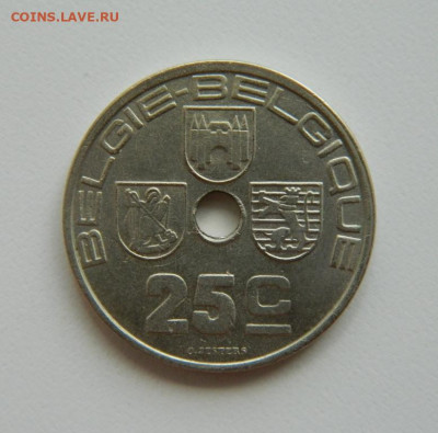 Бельгия 25 сантимов 1938 г. до 04.08.22 - DSCN1993.JPG