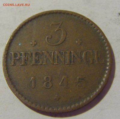 3 пфеннига 1845 Мекленбург №1 05.08.2022 22:00 МСК - CIMG5293.JPG