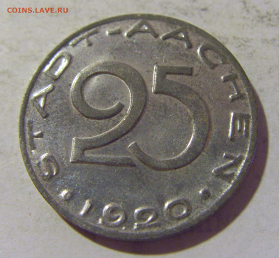 Нотгельд 25 пф 1920 Аахен №1 06.08.2022 22:00 МСК - CIMG6107.JPG