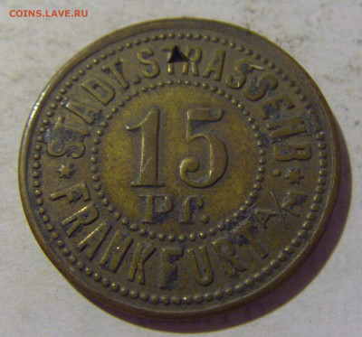 Нотгельд 15 пф Франкфурт №1 06.08.2022 22:00 МСК - CIMG6123.JPG