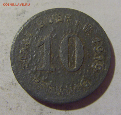 Нотгельд 10 пф 1919 Буер №1 06.08.2022 22:00 МСК - CIMG6211.JPG