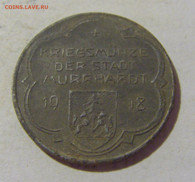 Нотгельд 10 пф 1918 Мурхардт №1 06.08.2022 22:00 МСК - CIMG6281.JPG