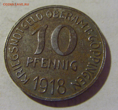 Нотгельд 10 пф 1918 Гёппинген №1 06.08.2022 22:00 МСК - CIMG6288.JPG
