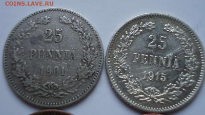 25-25-1-1 пенни 1901-15 гг. ВКФ до 04.08.22  22.00 мск - 1-2