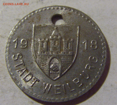 Нотгельд 5 пф 1918 Вейльбург №1 06.08.2022 22:00 МСК - CIMG6346.JPG