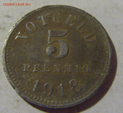 Нотгельд 5 пф 1918 Киссинген №1 06.08.2022 22:00 МСК - CIMG6364.JPG