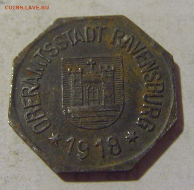 Нотгельд 5 пф 1918 Равенсбург №1 06.08.2022 22:00 МСК - CIMG6374.JPG