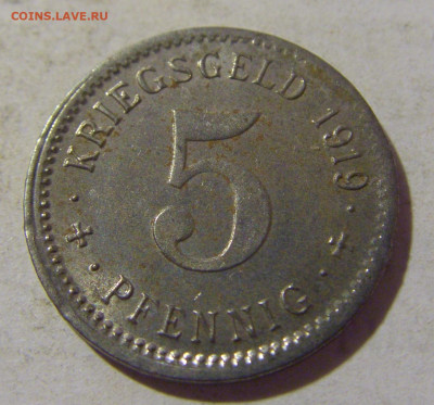 Нотгельд 5 пф 1919 Менден №1 06.08.2022 22:00 МСК - CIMG6380.JPG