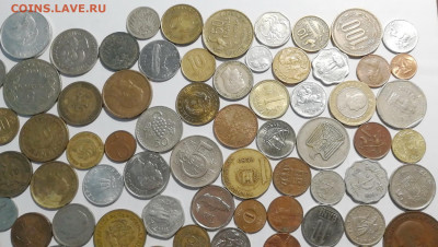 Лот 1. 100 иностранных монет до 07.08.22г до 22.30 МСК - 2--_новый размер
