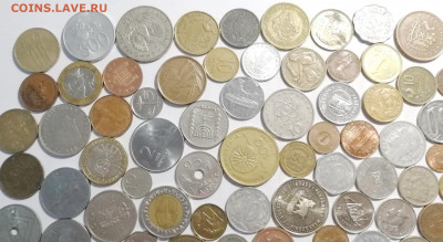 Лот 1. 100 иностранных монет до 07.08.22г до 22.30 МСК - 1-_новый размер