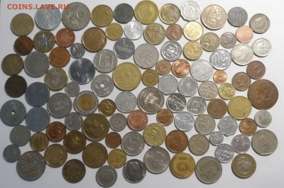 Лот 1. 100 иностранных монет до 07.08.22г до 22.30 МСК - 1_новый размер