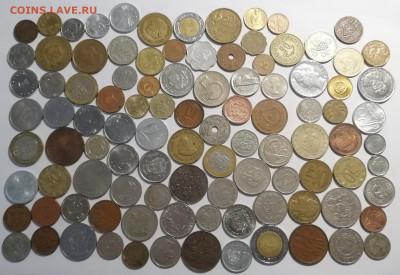 Лот 2. 100 иностранных монет до 07.08.22г до 22.30 МСК - 4_новый размер