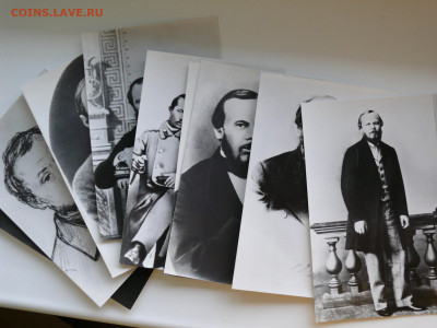 Открытки "Достоевский" 10 шт - достоевский 1982 10шт.JPG