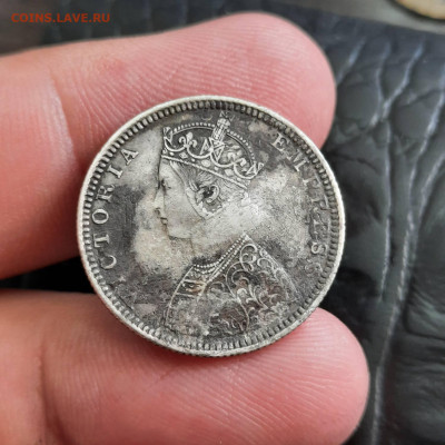 2 рупии 1881 британская индия - 09-08-22 - 23-10 мск - 20220518_115126