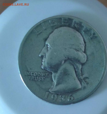 США ¼ доллара, 1936 - 1936