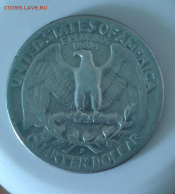 США ¼ доллара, 1939D - 1939D a