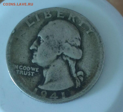 США ¼ доллара, 1941D - 1941D