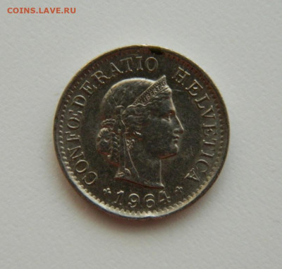 Швейцария 5 раппенов 1964 г. до 11.08.22 - DSCN2050.JPG