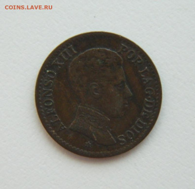 Испания 1 сентимо 1906 г. до 11.08.22 - DSCN2107.JPG