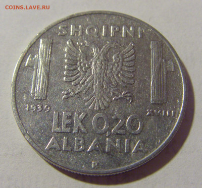 0,20 лек 1939 немагнит Албания №1 13.08.2022 22:00 МСК - CIMG6847.JPG