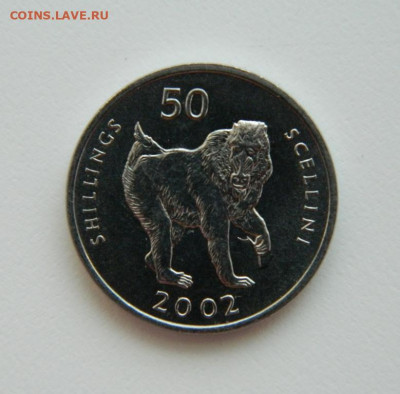 Сомали 50 шиллингов 2002 г. (Фауна) до 11.08.22 - DSCN2103.JPG