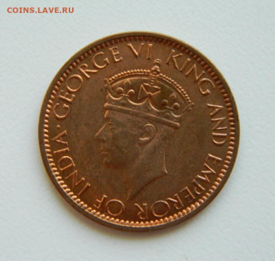 Британский Цейлон 1 цент 1945 г. до 11.08.22 - DSCN1930.JPG