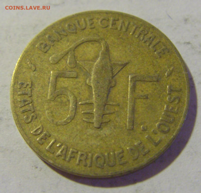 5 франков 1977 Зап. Африка №1 13.08.2022 22:00 МСК - CIMG7267.JPG