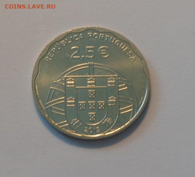 ПОРТУГАЛИЯ - 2,5 е 2013 ПОДВОДНАЯ ЛОДКА до 14.08, 22.00 - Португалия 2.5. евро 2013 Подводная лодка Меч-рыба_1