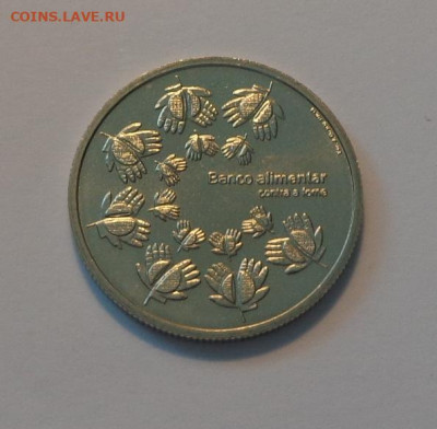 ПОРТУГАЛИЯ - 1,5 е 2010 МОНЕТА ПРОТИВ ГОЛОДА 14.08, 22.00 - Португалия 1.5. евро 2010 Одна монета против голода_2