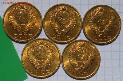 МЕШКОВЫЕ UNC 5шт 5 копеек 1987 до 16.08.2022 в 22:00м - DSCN1671.JPG