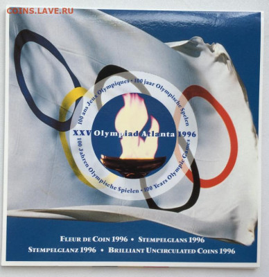 Годовой набор Бельгия 1996 Олимпийские Игры Буклет - godovoj_nabor_belgija_1996_olimpijskie_igry_buklet_50_20_5_1_frankov_bunc_olimpiada_sport_zheton (2)