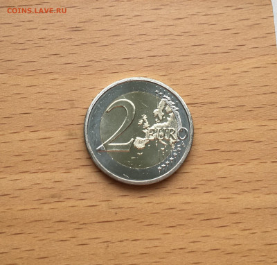 биметалл Кипр 2 евро 2009 10 10 лет монетарной политики ЕС - IMG_9965.JPG