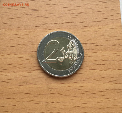 биметалл Кипр 2 евро 2012 10 лет евро наличными UNC - IMG_9976.JPG