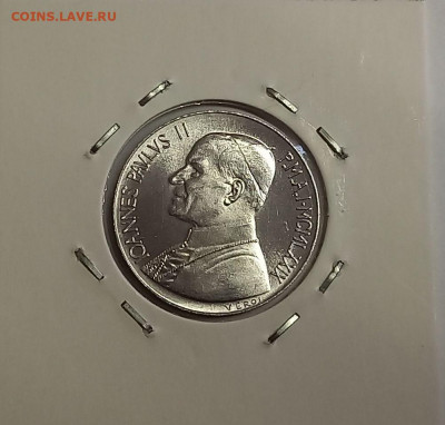 Ватикан 10 лир 1979. UNC. Тираж - 170 000 шт. - 11