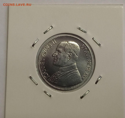 Ватикан 10 лир 1980. UNC. Тираж - 170 000 шт. - 7