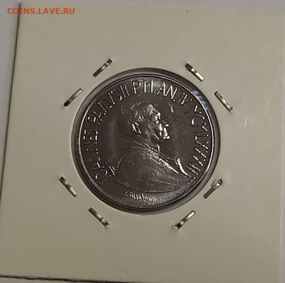 Ватикан 50 лир 1982. UNC. Тираж - 120 000 шт. - 10