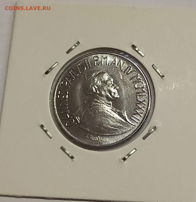 Ватикан 50 лир 1982. UNC. Тираж - 120 000 шт. - 7