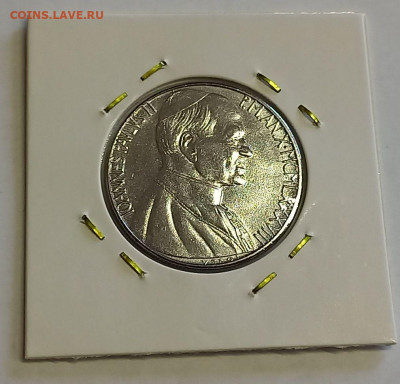 Ватикан 100 лир 1988. UNC. Тираж - 80 000 шт. - 11