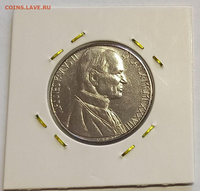 Ватикан 100 лир 1988. UNC. Тираж - 80 000 шт. - 7