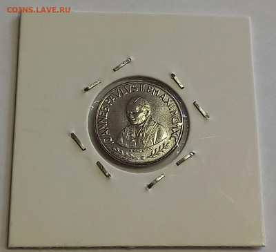 Ватикан 100 лир 1990. UNC. Тираж - 48 000 шт. - 11
