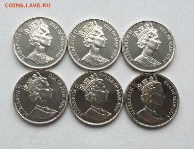 набор Остров Мэн 1 крона 1986 Чемпионат мира по футболу Мекс - nabor_ostrov_men_1_krona_1986_chempionat_mira_po_futbolu_meksika_6_sht_sport_vratar_mjach_futbolisty (3)