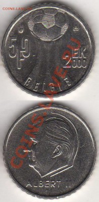Бельгия 50 франков 2000 до 27.11.2011 21-30 - Бельгия 50 франков 2000