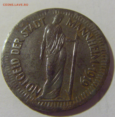 Нотгельд 25 пф 1919 Маннхайм №1 19.08.22 22:00 М - CIMG7575.JPG
