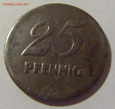 Нотгельд 25 пф 1919 Маннхайм №1 19.08.22 22:00 М - CIMG7573.JPG