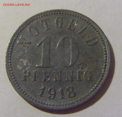 Нотгельд 10 пф 1918 Бад Киссенген №1 19.08.22 22:00 М - CIMG7649.JPG
