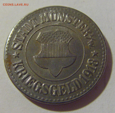 Нотгельд 10 пф 1918 Мюнстер №1 19.08.22 22:00 М - CIMG7740.JPG
