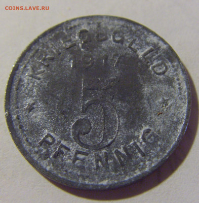 Нотгельд 5 пф 1917 Виттен №1 19.08.22 22:00 М - CIMG7782.JPG