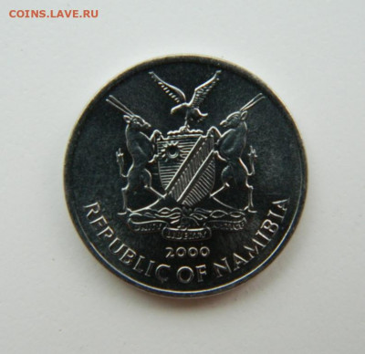 Намибия 5 центов 2000 г. (Юбилейная) Фауна до 18.08.22 - DSCN2151.JPG