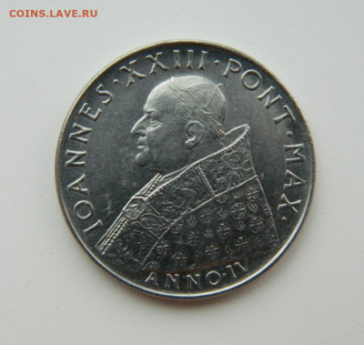 Ватикан 100 лир 1962 г. (Юбилейная) до 18.08.22 - DSCN2193.JPG